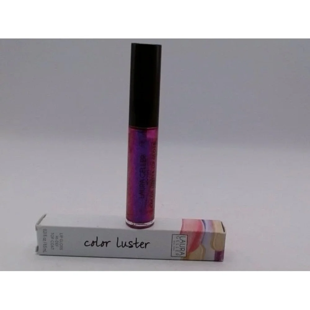 Laura Geller - COLOR LUSTER Lip Gloss  Hi-Def Top Coat , Amethyst Glaze, BNIB